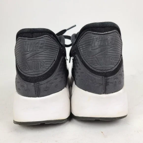 Men's Size Nike Air Max 90 Ultra BR Breathe Black White 725222-001